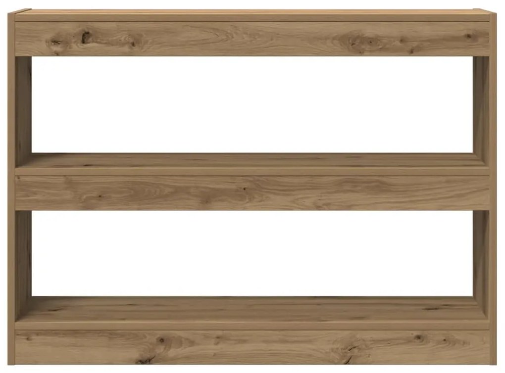 Estante/Divisor de Ambiente vidaXL - Carvalho Artisan - 100x30x72 cm -