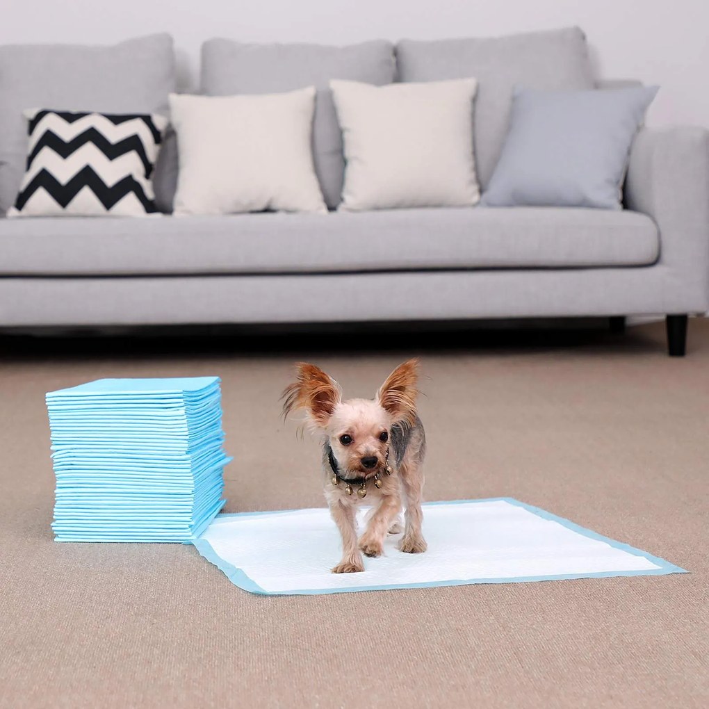 Almofadas higiénicas para cachorros 60 x 90 cm 100 unidades