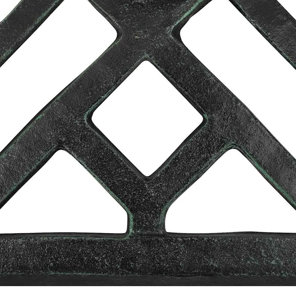 Base para guarda-sol ferro fundido 44x44x31 cm verde