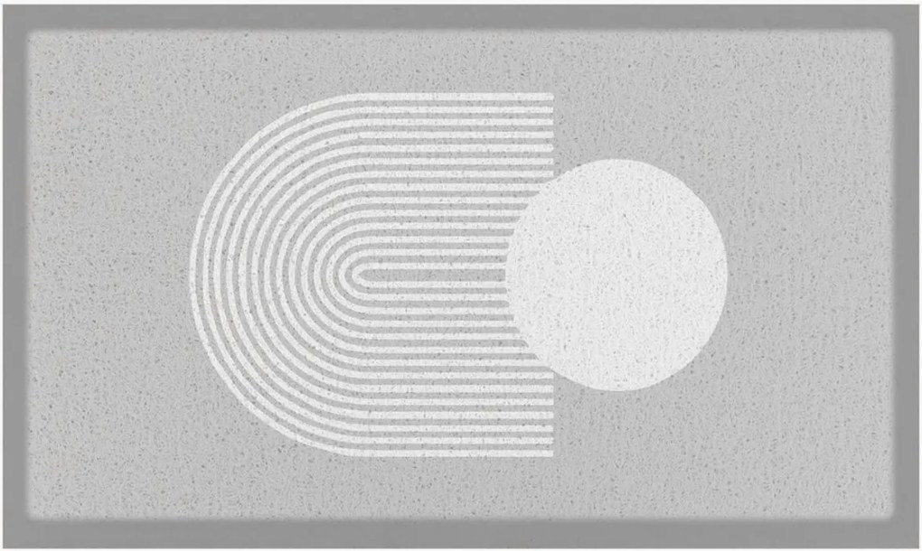 Tapete de entrada para interior e exterior Abstract Sphere