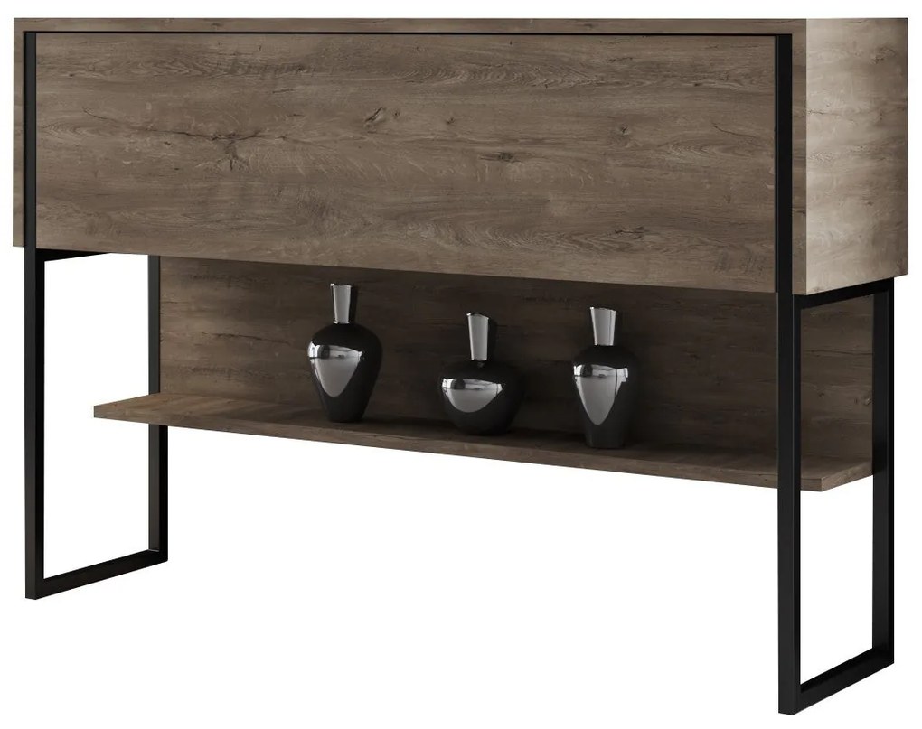 Cómoda Luxe – Preto Noz – 120x80x30 cm