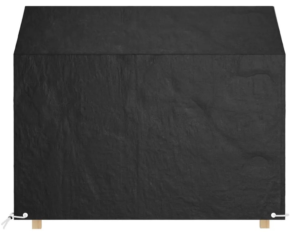Capa p/ banco de jardim 8 ilhós 160x70x70/88 cm polietileno