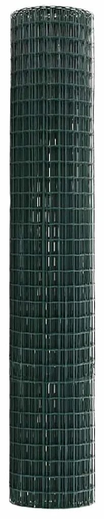 Cerca Euro Verde 1.6x10 m Aço