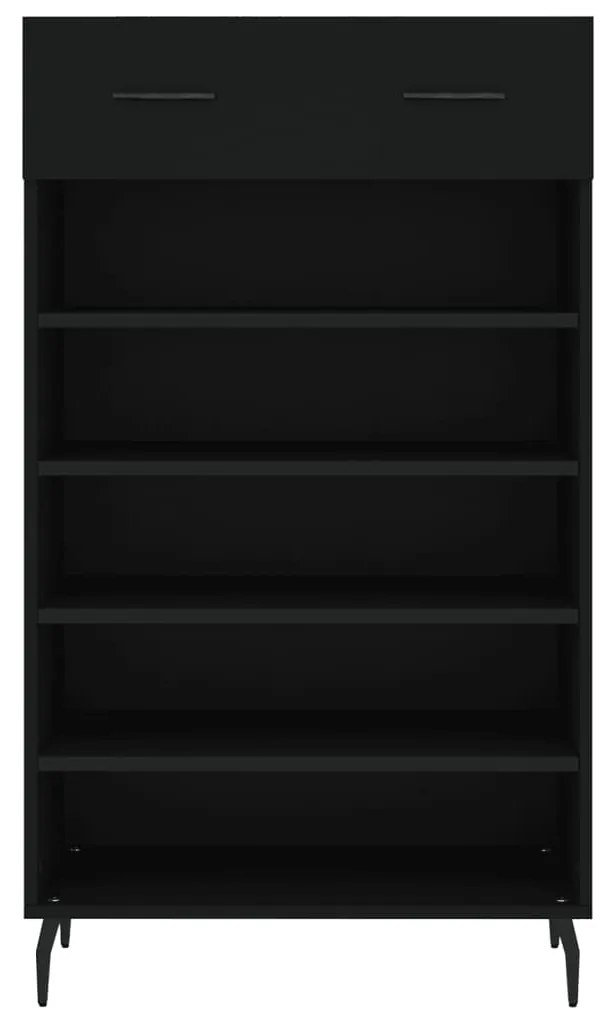 Sapateira 60x35x105 cm derivados de madeira preto