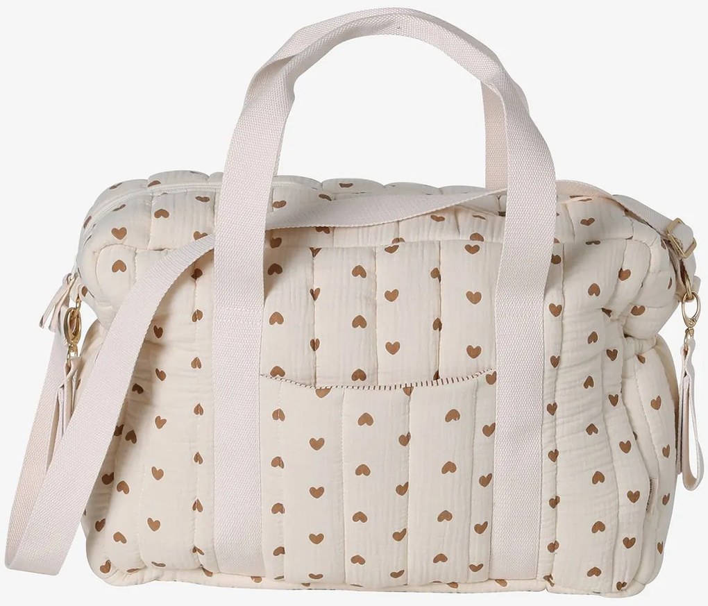 Saco 24 h Mama Teddy branco estampado