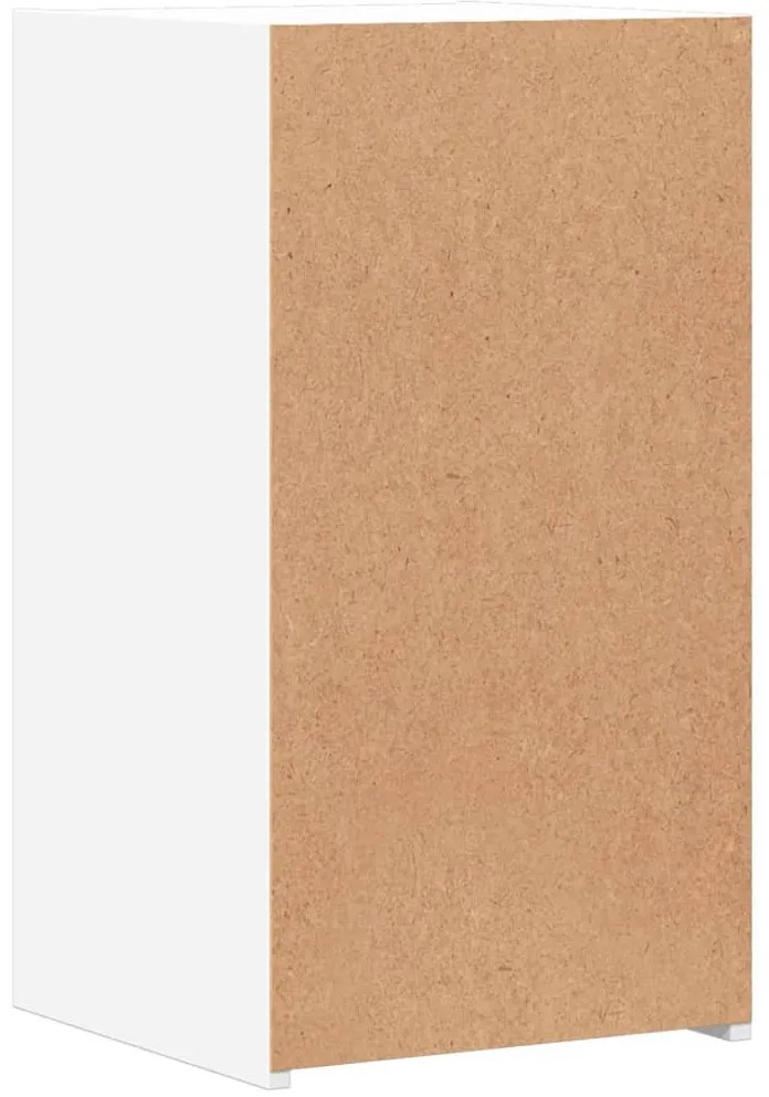 Mesas de cabeceira 2 pcs 35x34x65cm derivados de madeira branco