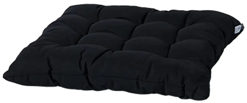 Almofadão de assento Panama 46x46 cm preto