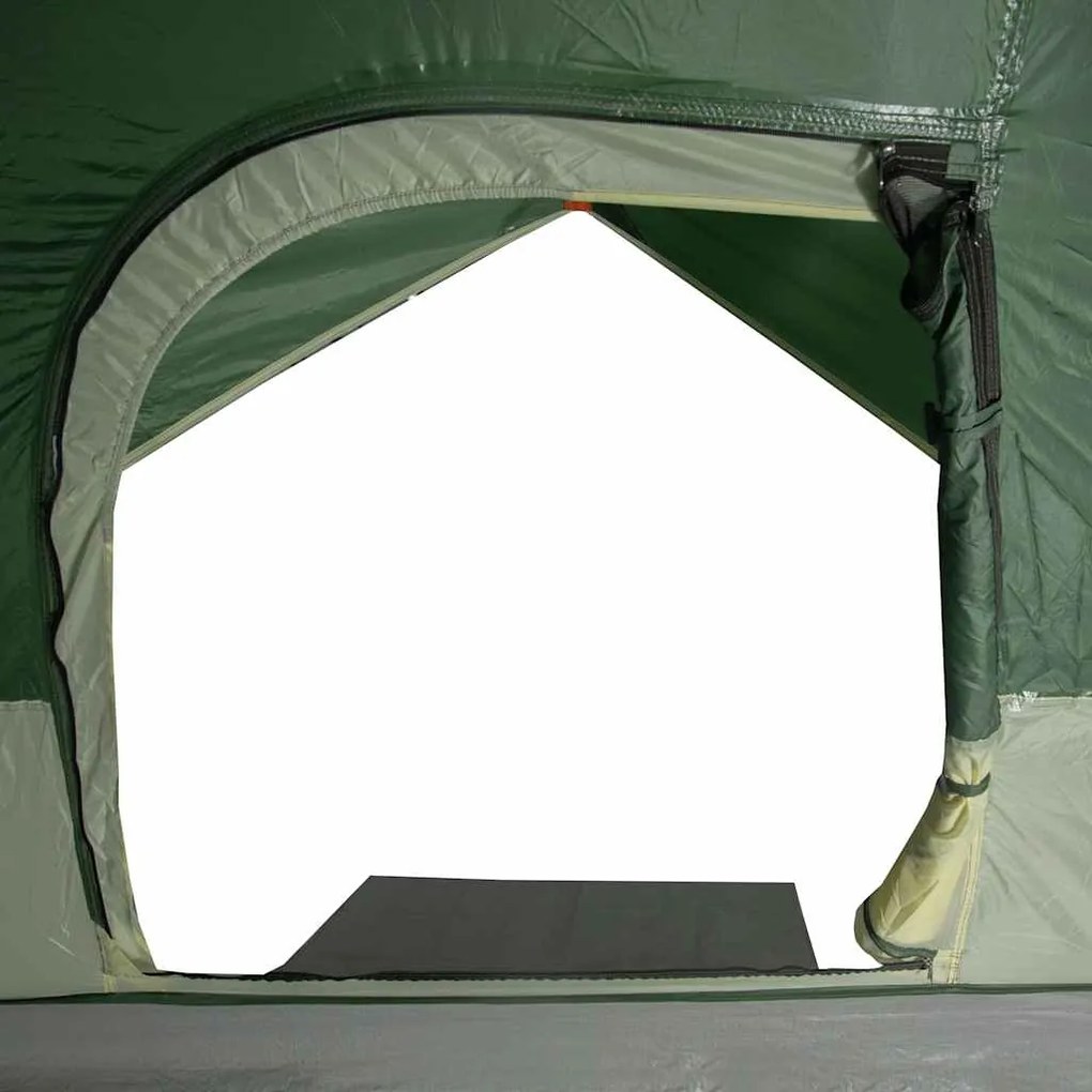 Tenda de campismo cúpula para 2 pessoas impermeável verde