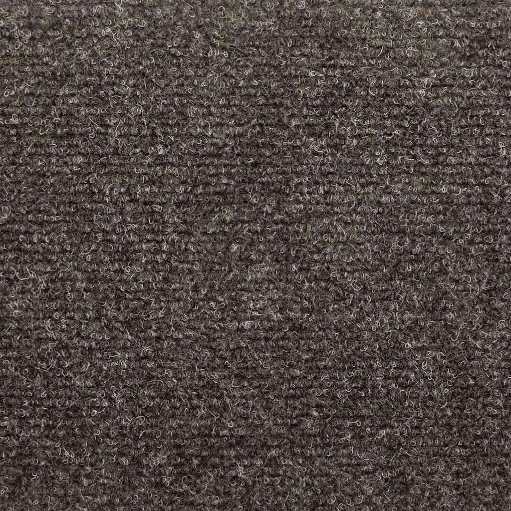 Tapetes escada autoadesivos 15 pcs 65x21x4 cm antracite