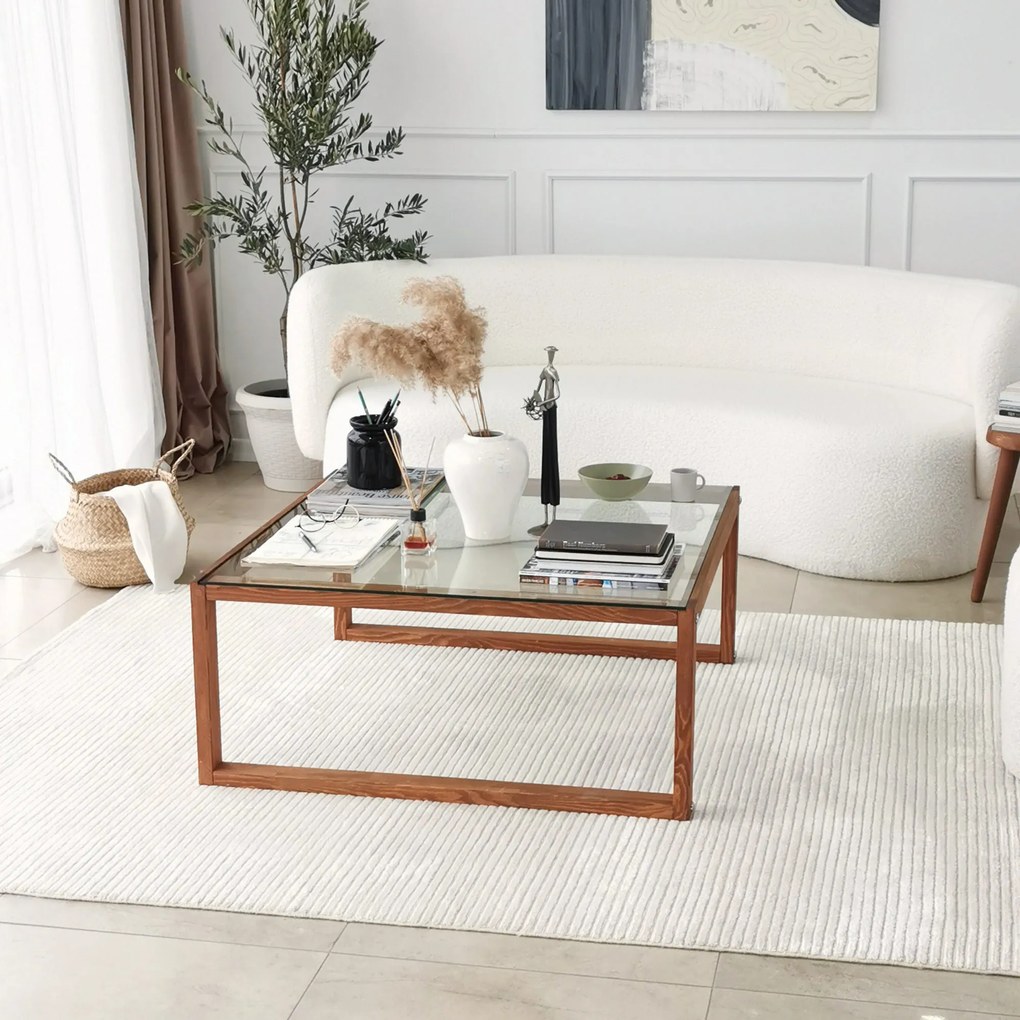 Mesa de Centro Via – Madeira – 90 cm x 40 cm x 90 cm