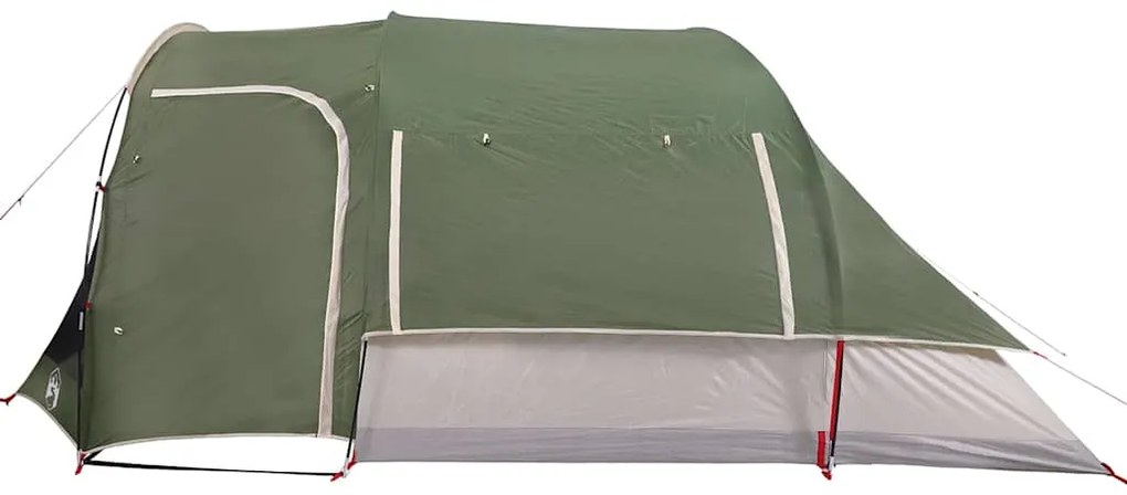 Tenda familiar para 6 pessoas impermeável verde