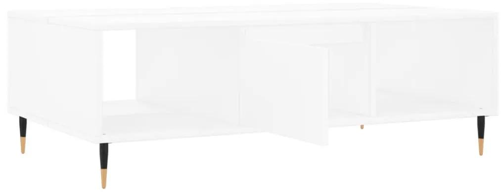 Mesa de centro 104x60x35 cm derivados de madeira branco
