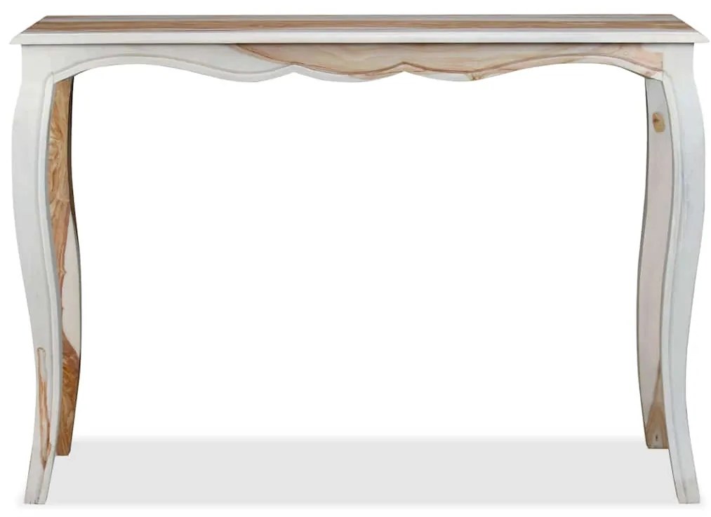 Mesa consola 110x40x76 cm madeira de acácia maciça