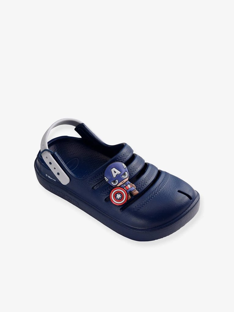 Agora -30%: Socas Clog Marvel HAVAIANAS®, para criança azul-tinta