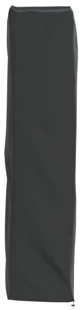 Capa p/ aquecedor forma pirâmide 58x58x228 cm oxford 420D preto