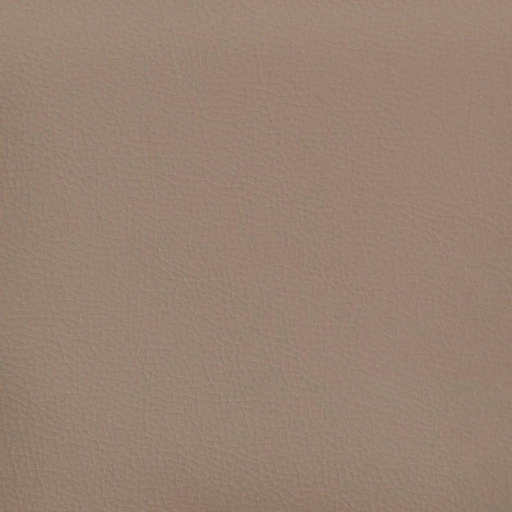 Painel parede 12pcs 60x15cm couro artificial 1,08 m² cappuccino