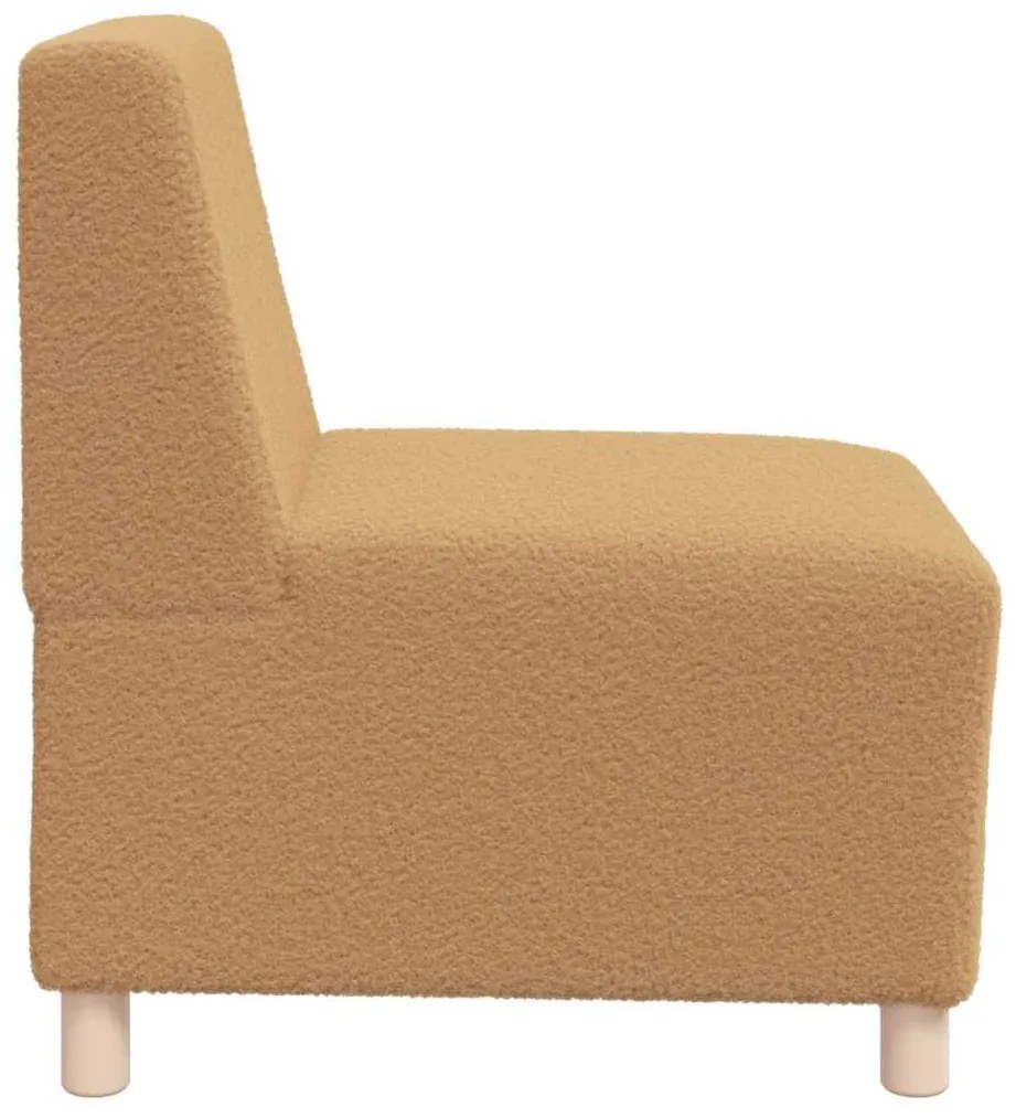 Sofá Chiar 2 pcs Bege 55 x 74 x 82 cm Tecido de veludo côtelé