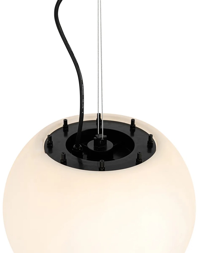 Candeeiro de exterior moderno branco 35 cm IP65 - Nura Moderno