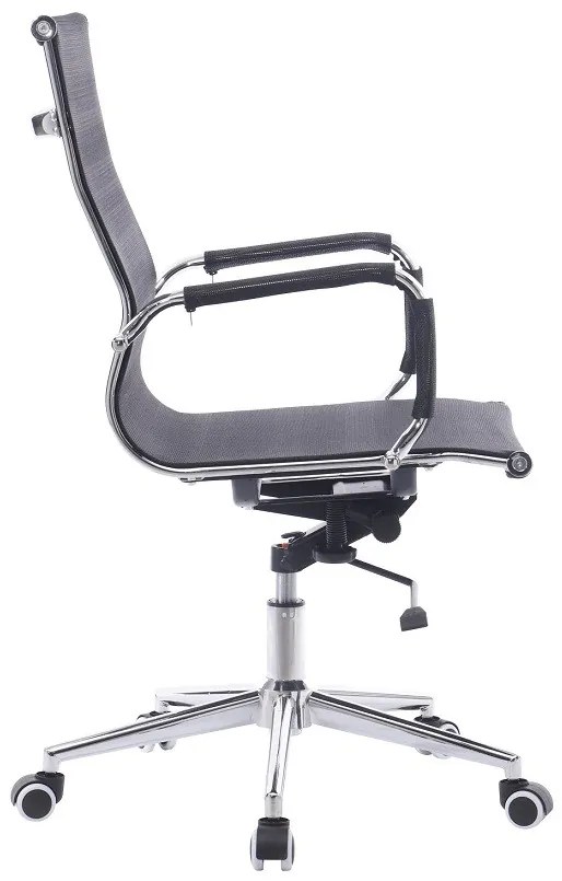 Cadeira  de escritório IGOR, giratório, rede preta