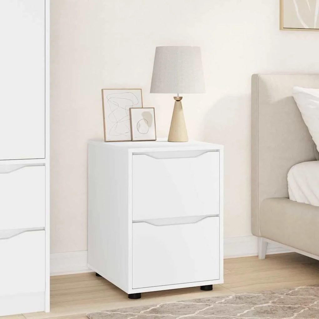 vidaXL Armário de arrumação Branco 40 x 48 x 57 cm Madeira processada