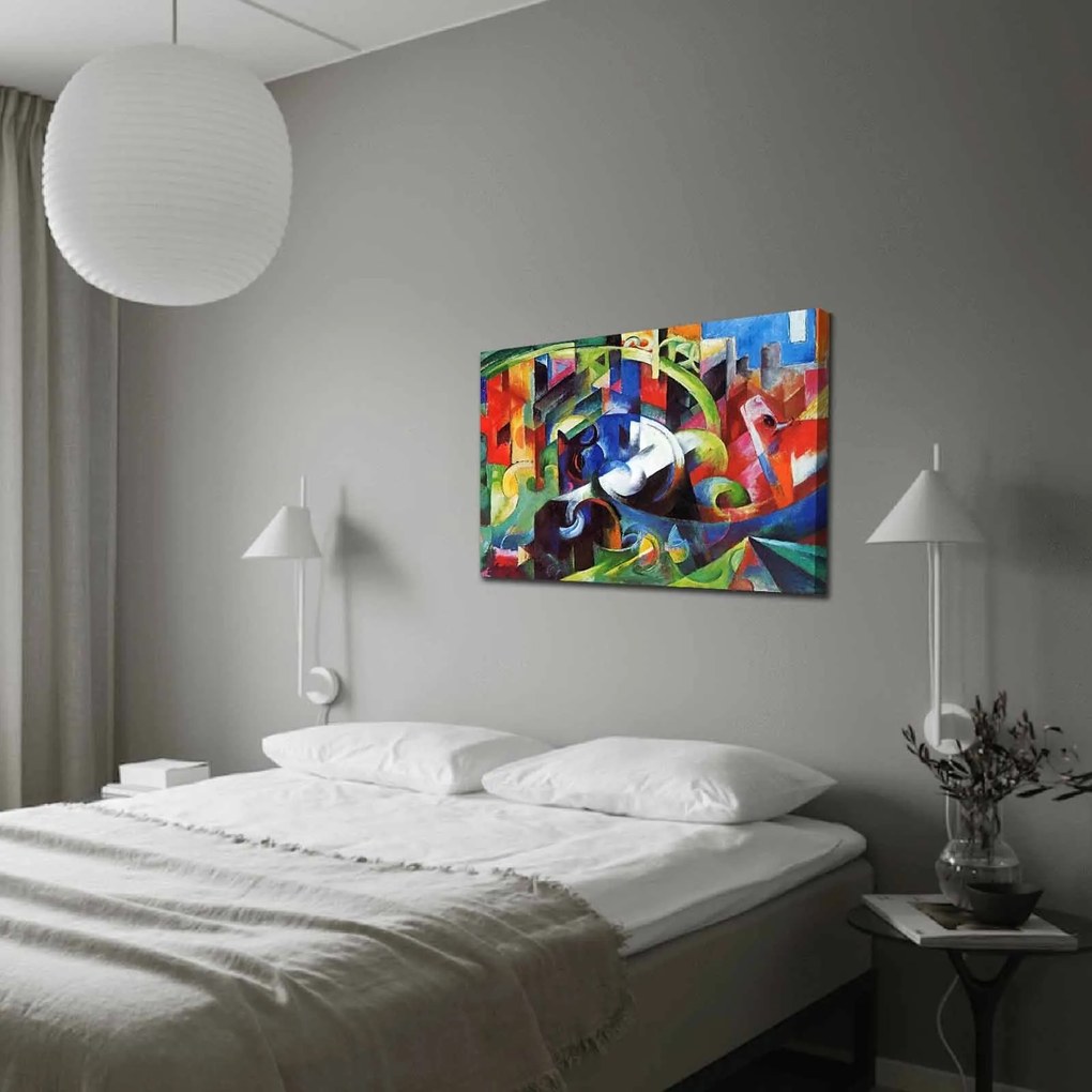 Tela Decorativa 70100FAMOUSART-033 – Multicolor – 70 x 100 cm