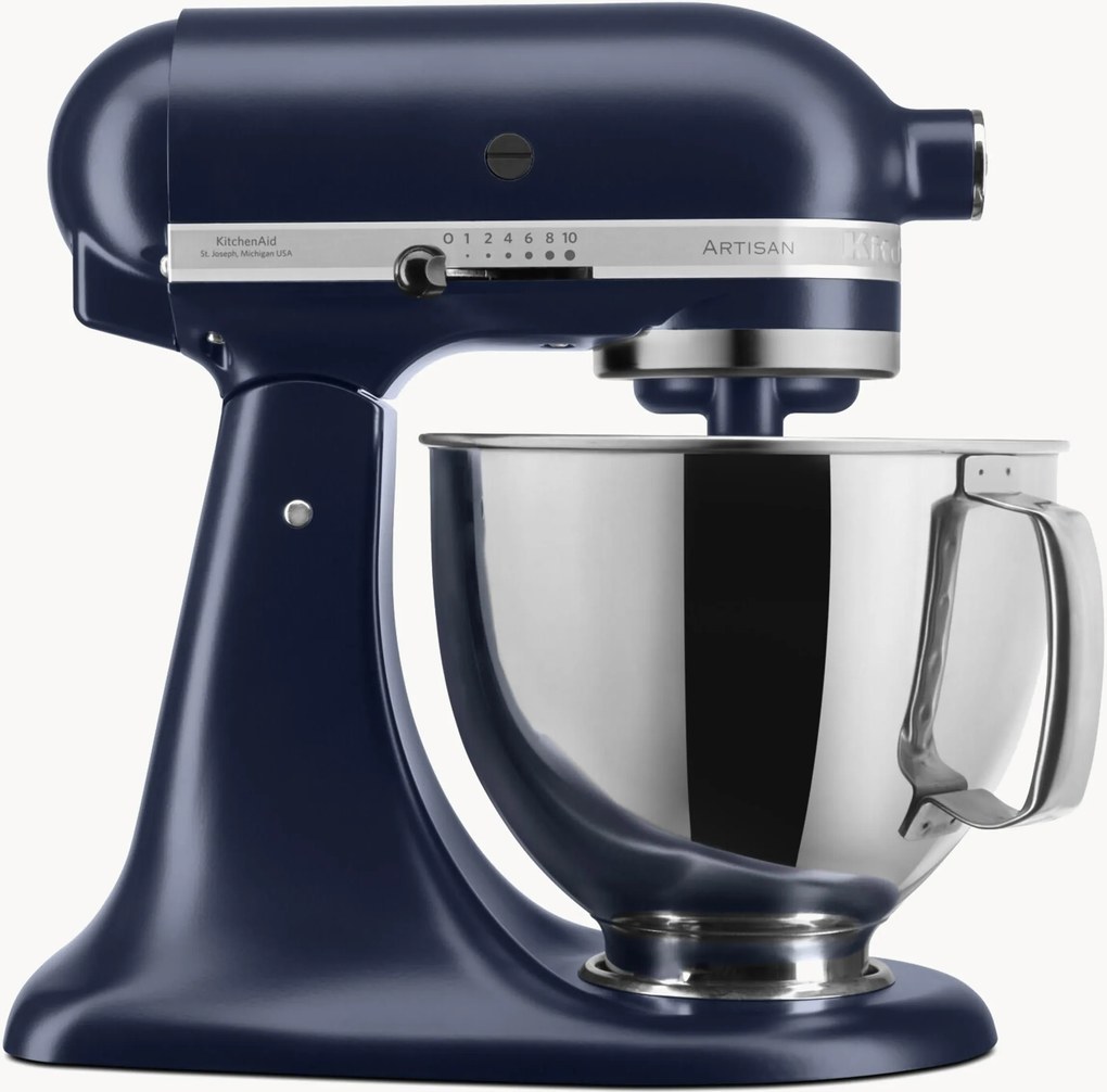 Batedeira com cabeça inclinável Artisan, 4,8 L, conjunto de 8