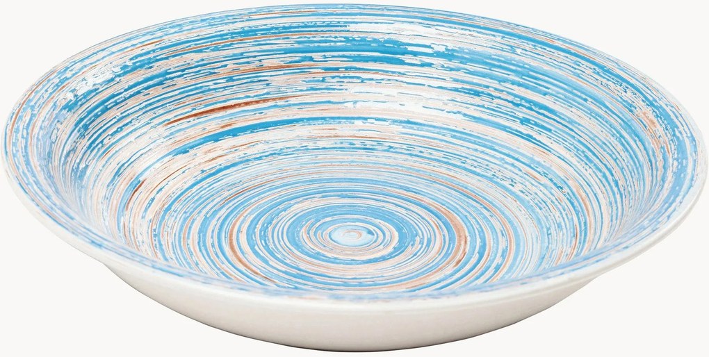 Pratos de sopa Swirl, conjunto de 4