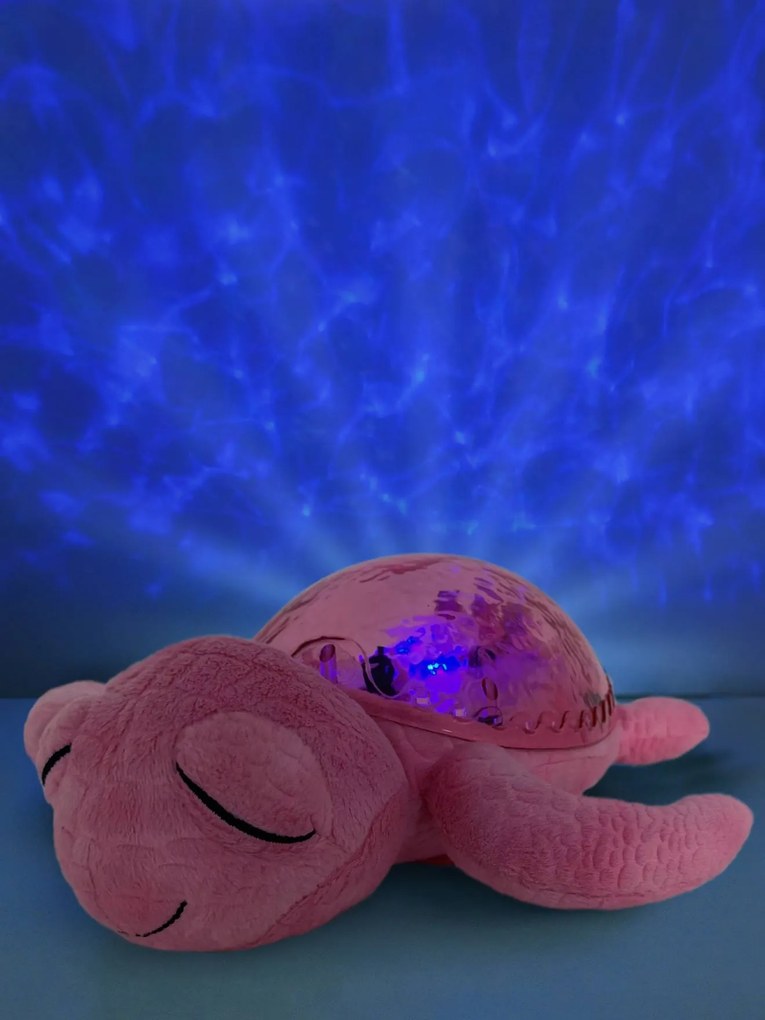 Luz de presença Tranquil Turtle da CLOUD B rosa vivo liso