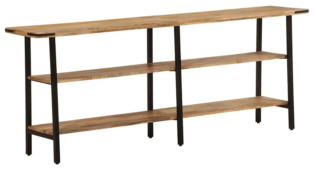 Mesa consola 180x35x70 cm madeira de mangueira maciça