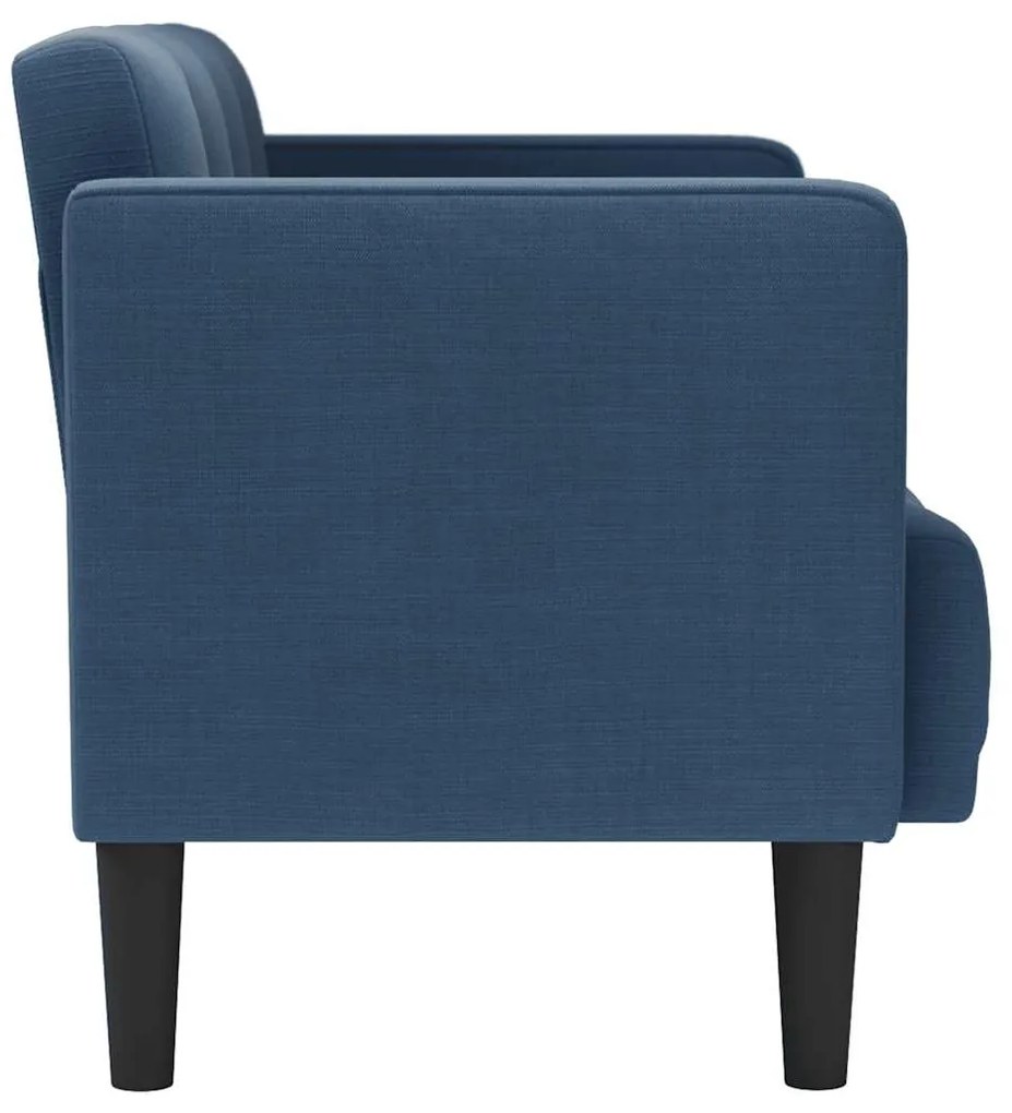 Sofá-luvas 111 cm tecido azul