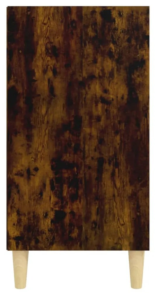 Aparador 57x35x70 cm aglomerado cor carvalho fumado