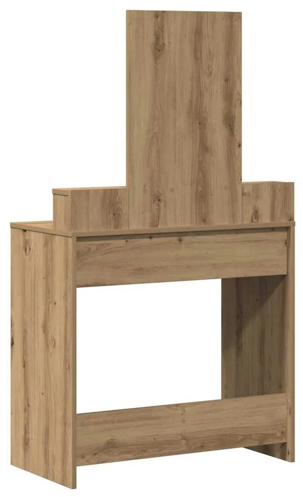 Tocador vidaXL com Gavetas Carvalho Artisan 79x41x140 cm