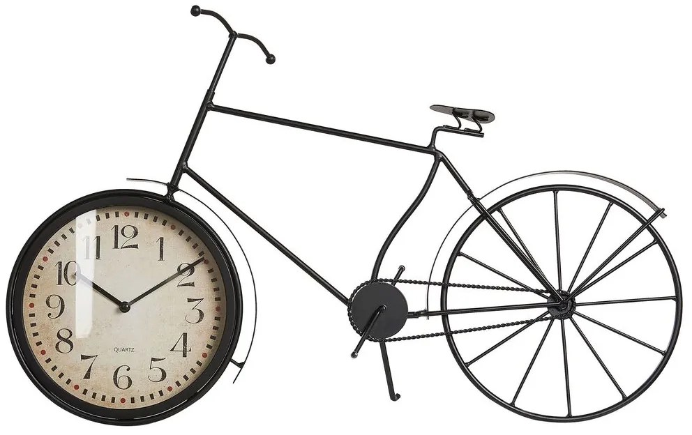 Relógio de mesa preto 37 cm LILLO Beliani