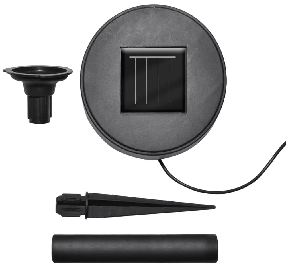 Candeeiros de jardim 6 pcs LED com estacas e painéis solares