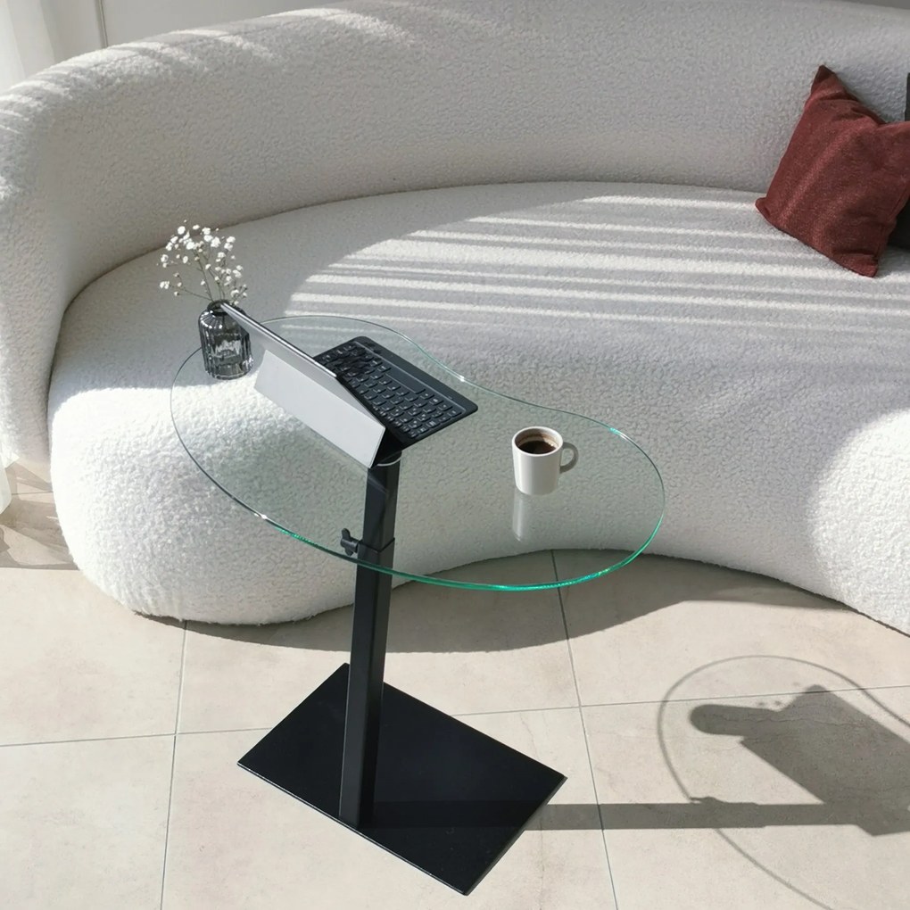 Mesa de Café Fagioli - Preta - 70cm x 75cm x 40cm