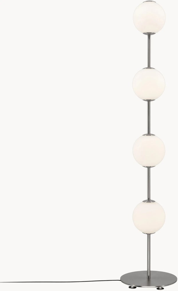 Candeeiro de pé LED artesanal regulável Audrey