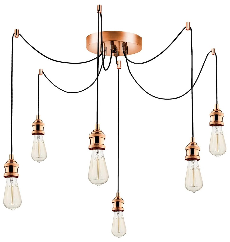 Candeeiro de Teto Kabluni – Cobre – 126 cm x 102 cm