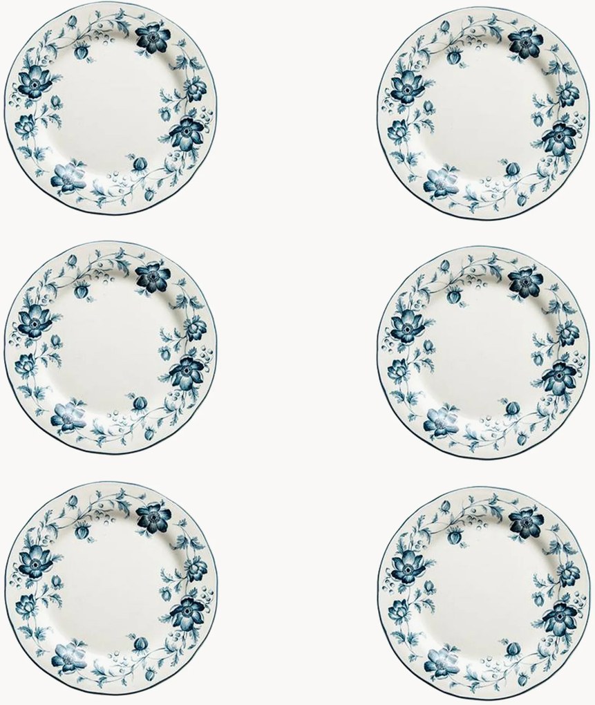 Pratos de jantar em cerâmica Wonderwall, conjunto de 6