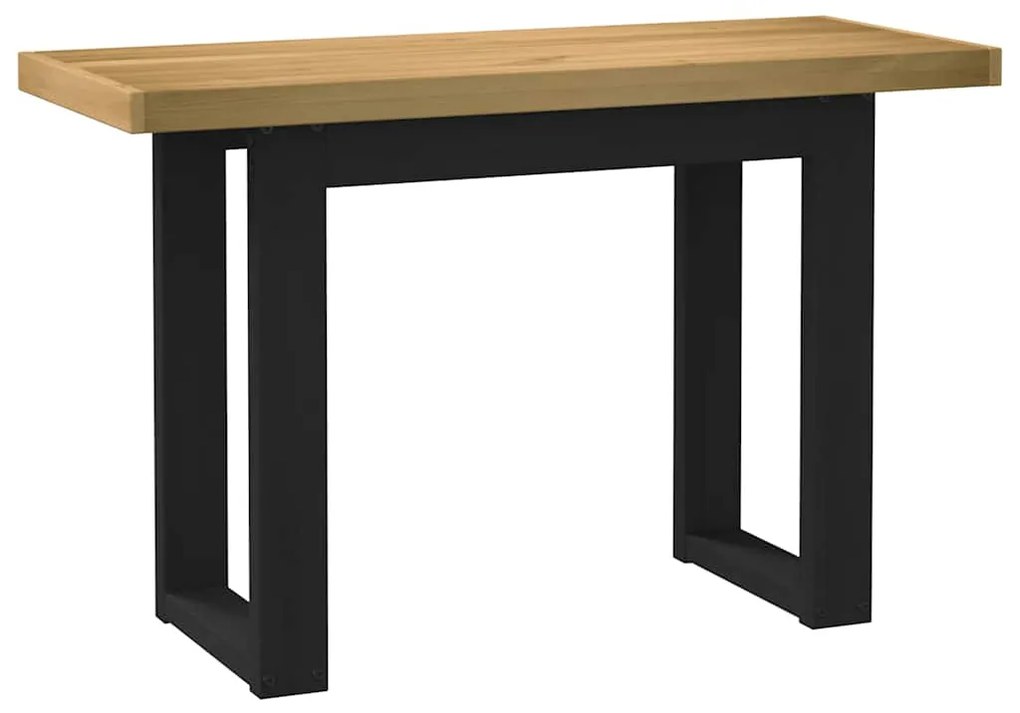 Secretária NOAIN com pernas forma U 120x50x75 cm pinho maciço