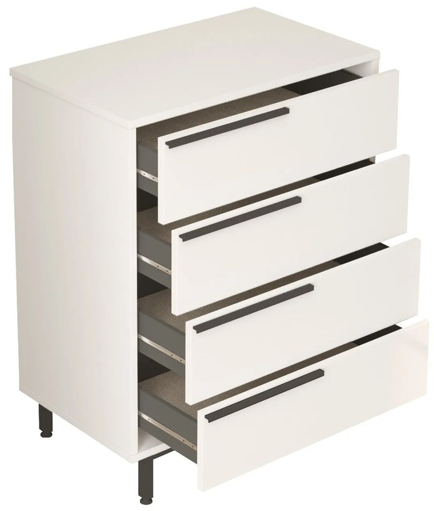 Cômoda ON17 – Branco – 74,8 cm x 95,1 cm x 44,5 cm