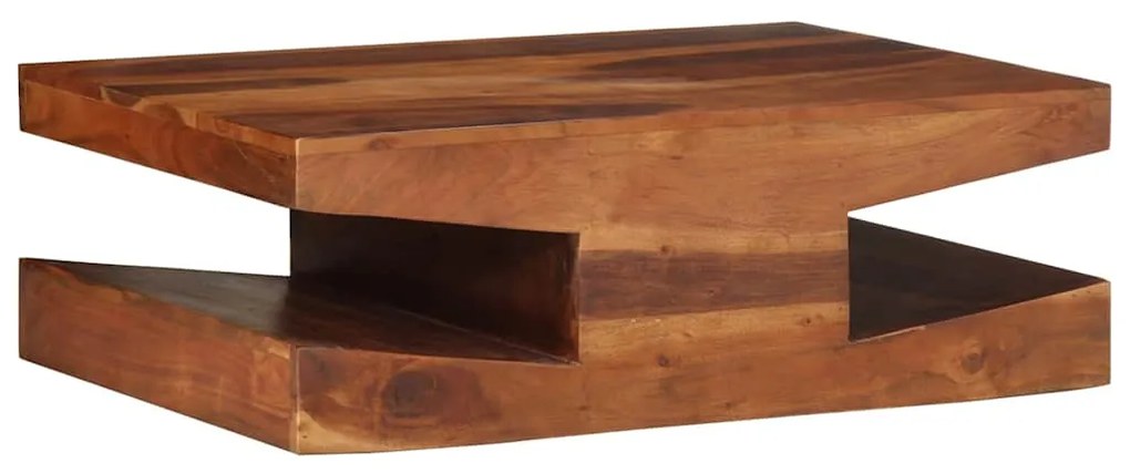 Mesa de centro 90x60x30 cm madeira de acácia maciça