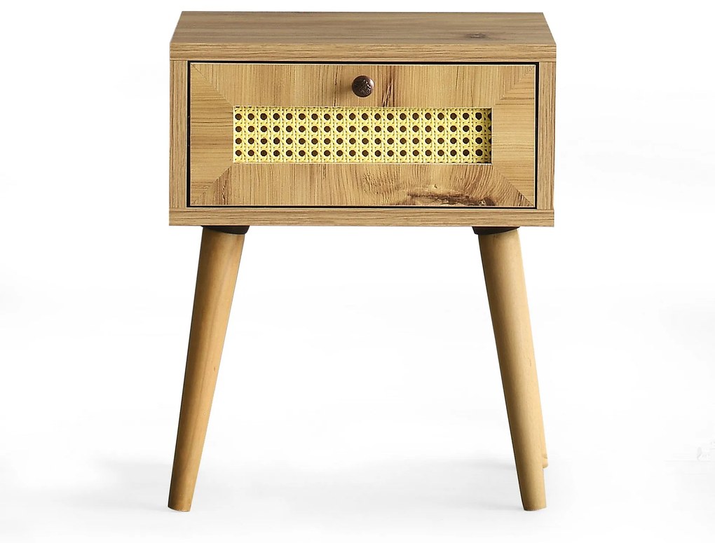 Mesa de Cabeceira Euromos – Carvalho – 40x50x35 cm