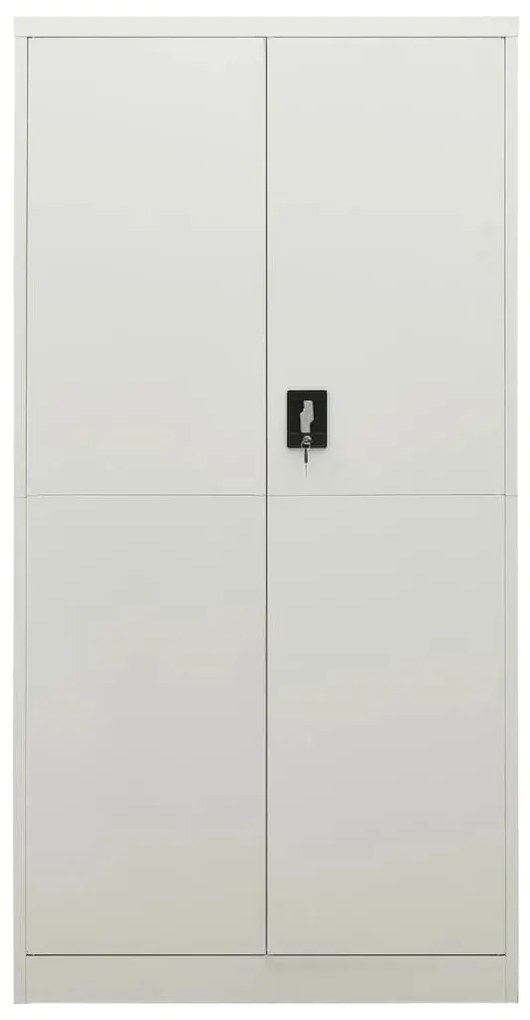 Cacifo 90x40x180 cm aço cinzento-claro