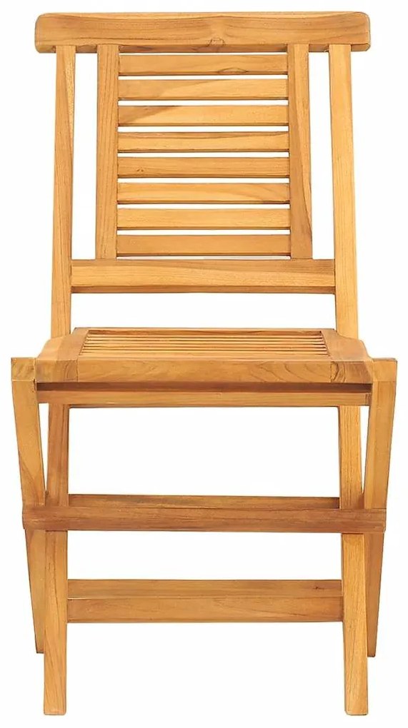 Cadeiras de jardim dobráveis 2 pcs 47x63x90 cm teca maciça