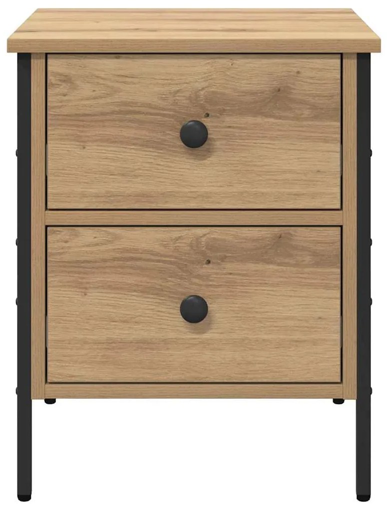 Gabinete de Cabeceira Carvalho Artesanal 40x42x50 cm Madeira Engenheir