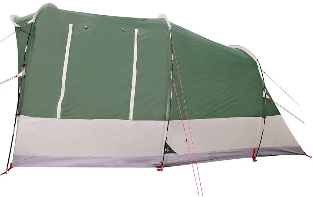Tenda de campismo túnel para 3 pessoas impermeável verde