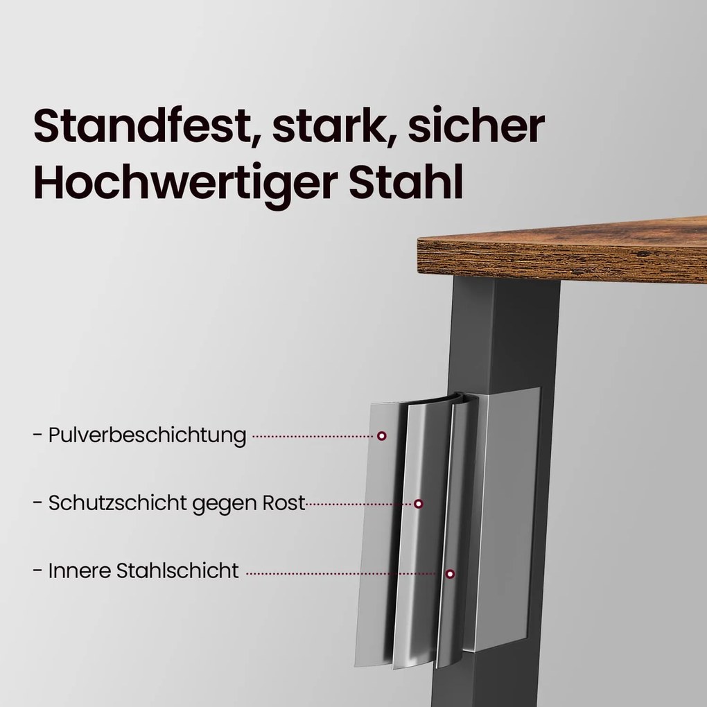 Estante de canto com5 níveis, estante de escada 37,2 x 37,2 x 159 cm Castanho Vintage -preto