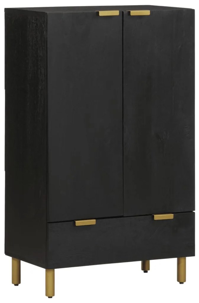 Móvel alto 60x33x100 cm derivados de madeira preto