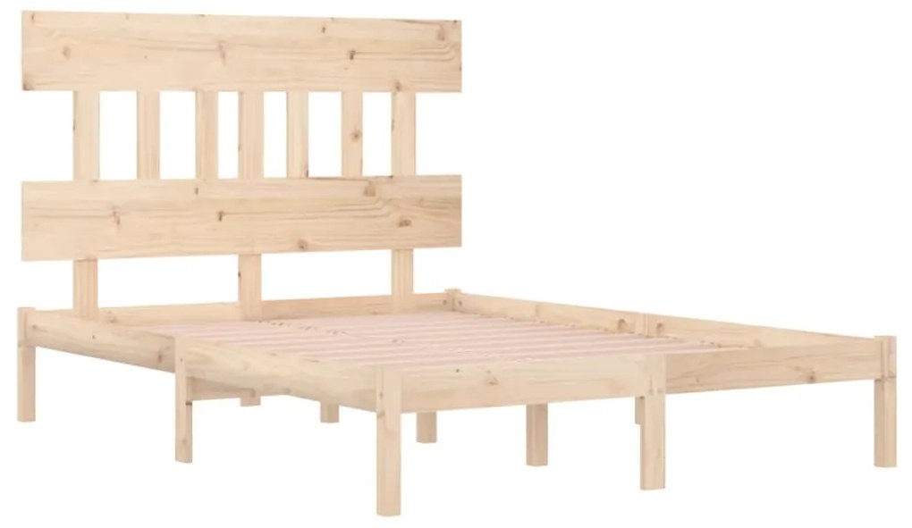 Estrutura de cama super king 180x200 cm madeira maciça