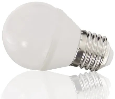 Lâmpada LED G45 1942 4,5W E27 branco frio